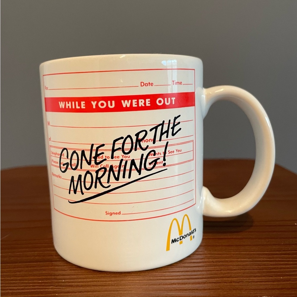 Vintage McDonalds Coffee Mug